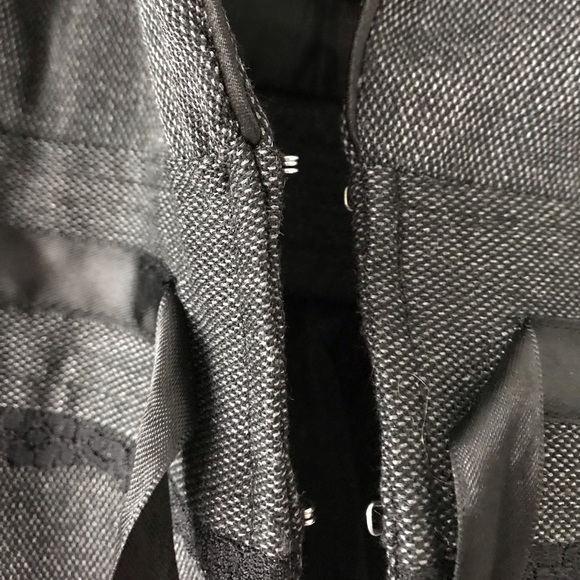 BOSS LADY! 2 Pieces for 1 price Stooshy Dark Gray Blazer With Pencil Skirt - Picture 5 of 16